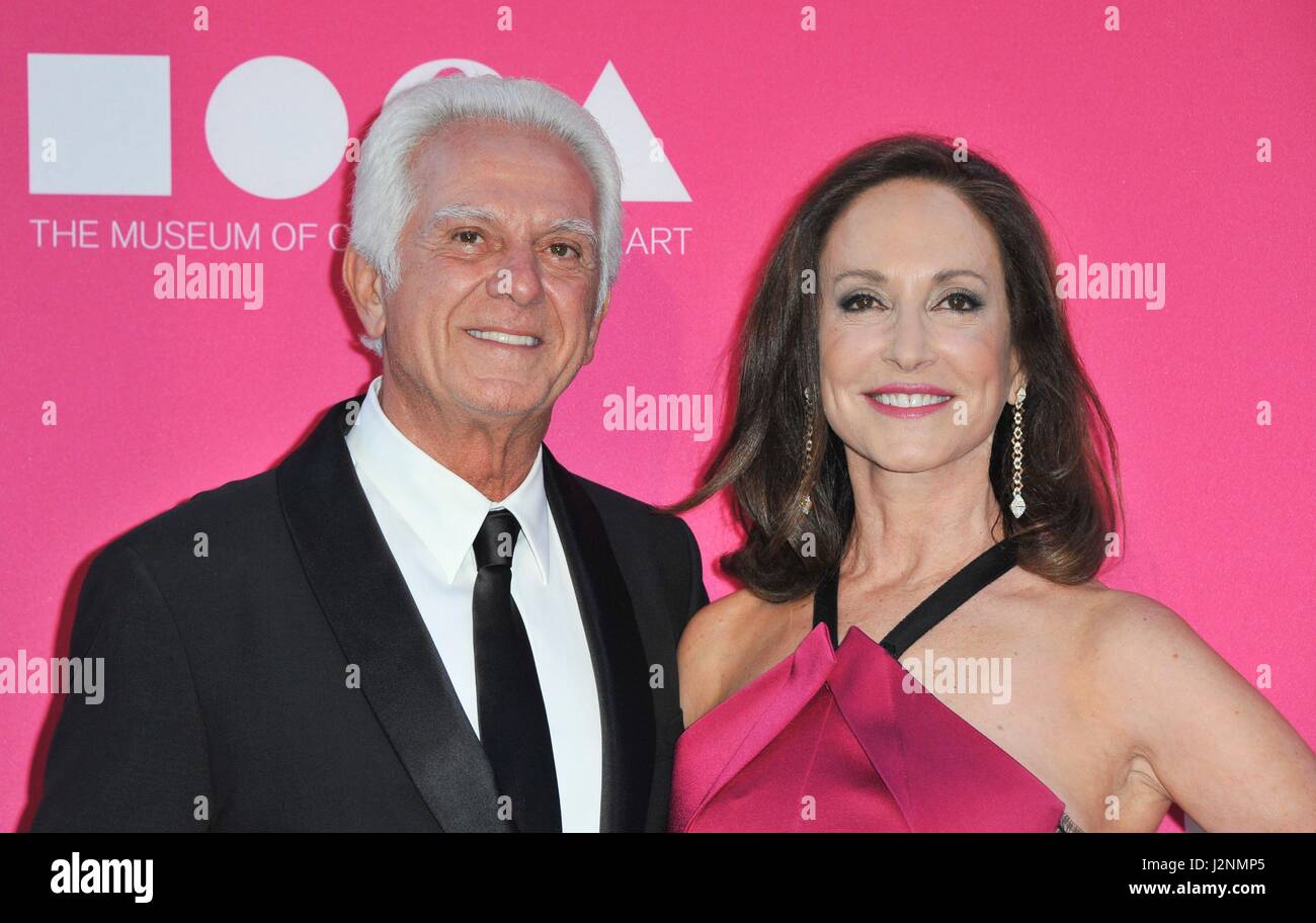 Los Angeles, CA, USA. 29th Apr, 2017. Maurice Marciano, Lilly Tartikoff Karatz at arrivals for The Museum Of Contemporary Art (MOCA) Annual Gala, The Geffen Contemporary at MOCA, Los Angeles, CA April