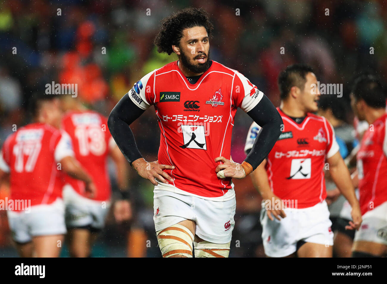 April 29th 2017, FMG Stadium Waikato, Hamilton, New Zealand; Super