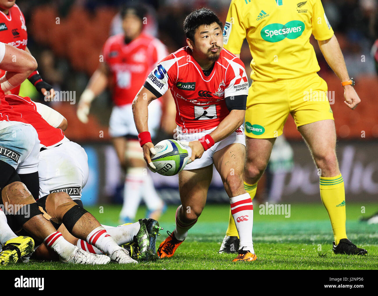 April 29th 2017, FMG Stadium Waikato, Hamilton, New Zealand; Super