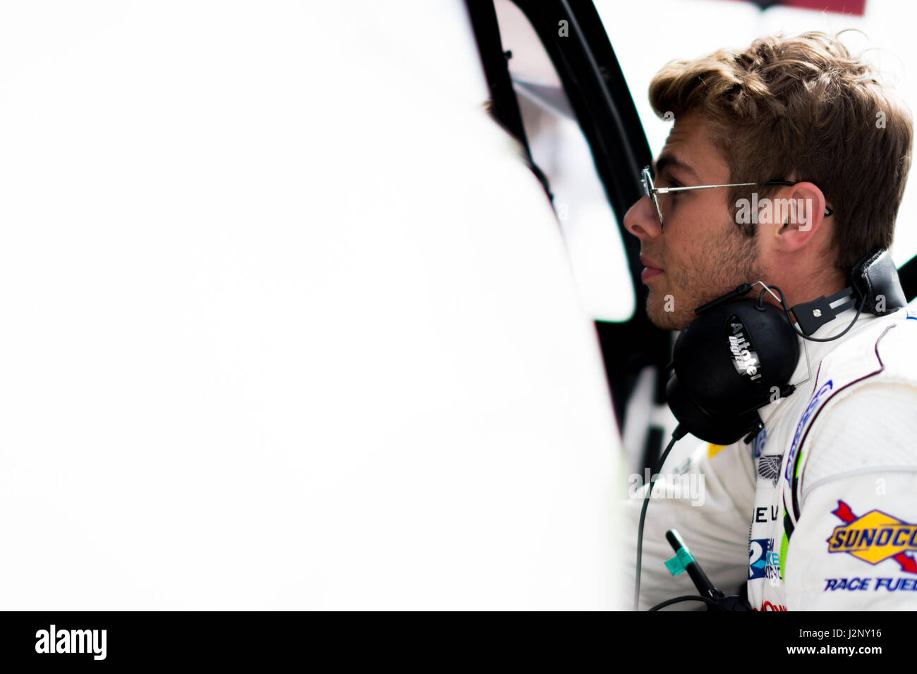 Seb Morris Racing Driver Corby, Northamptonshire, UK. 30th April, 2017. British GT racing driver ...