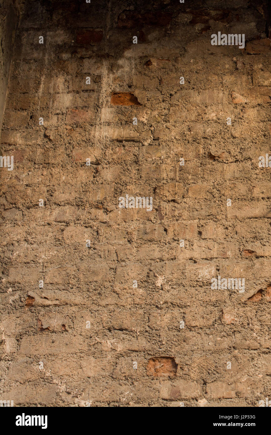 Old grunge brick wall as a background Stock Photo - Alamy