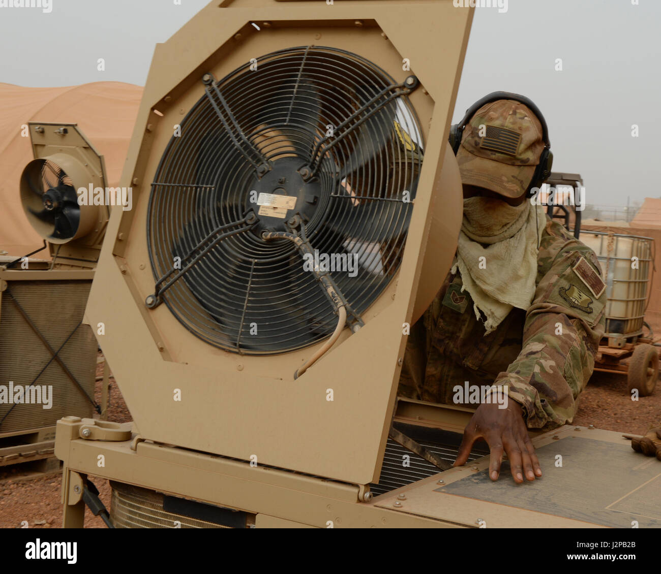 Staff Sgt. Julian Johnson, 768th Expeditionary Air Base Squadron NCO in