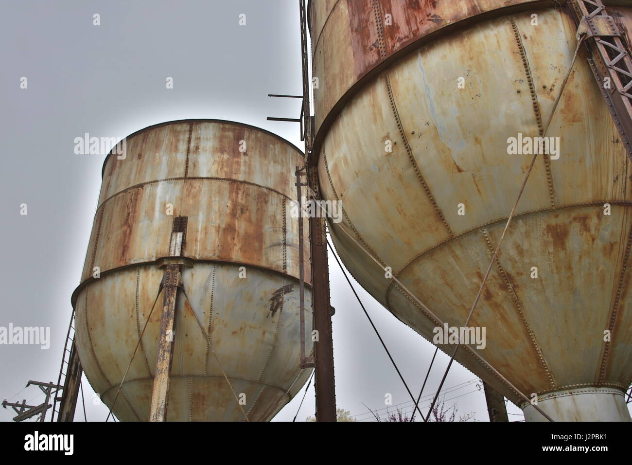 Industrial rust tanks hires stock photography and images Alamy