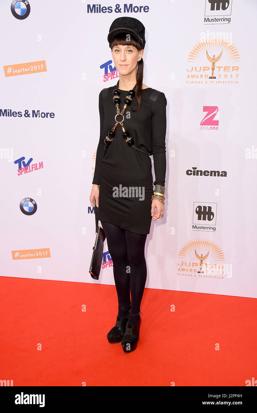 Jupiter Award 2017 at Cafe Moskau - Arrivals Featuring: Esther Perbandt Where: Berlin, Germany When: 29 Mar 2017 Stock Photo