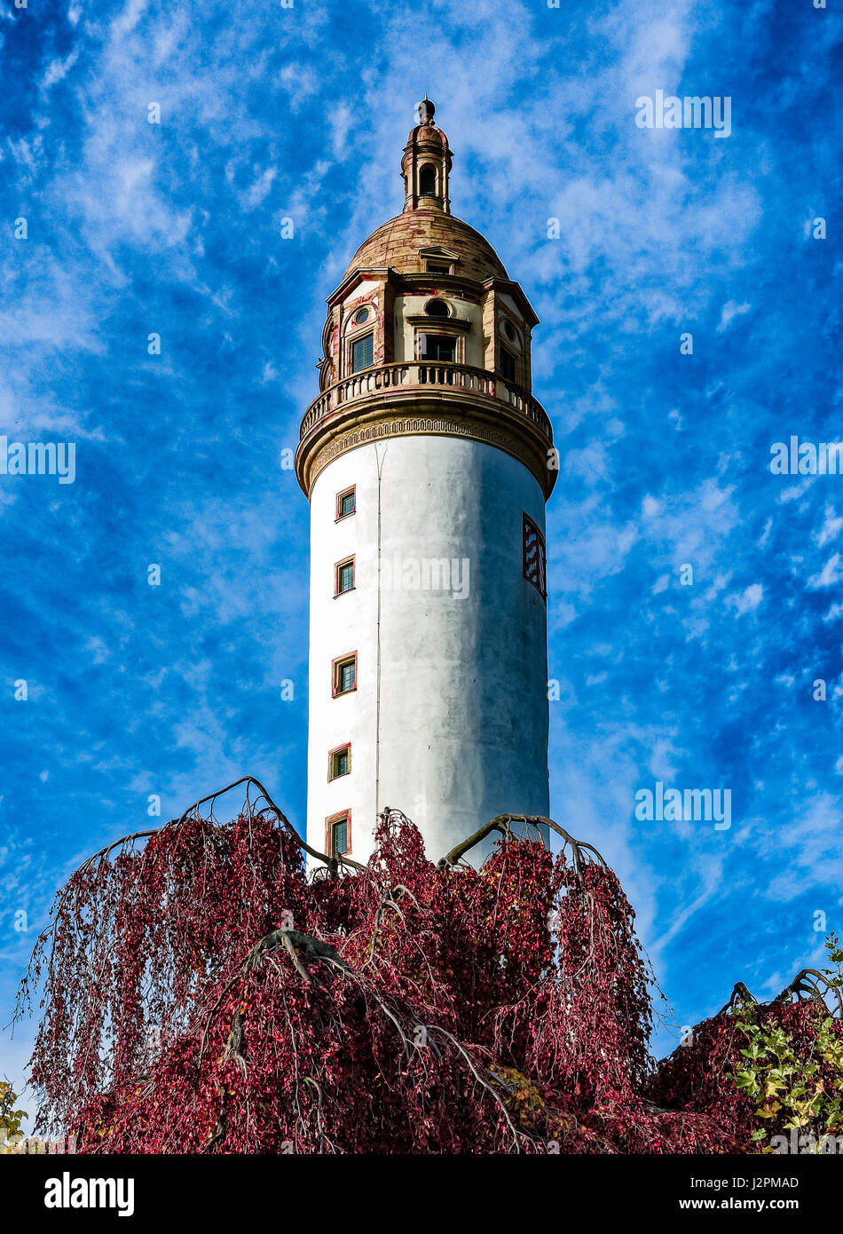Color outdoor image of idyllic FrankfurtHöchst, Germany, Europe