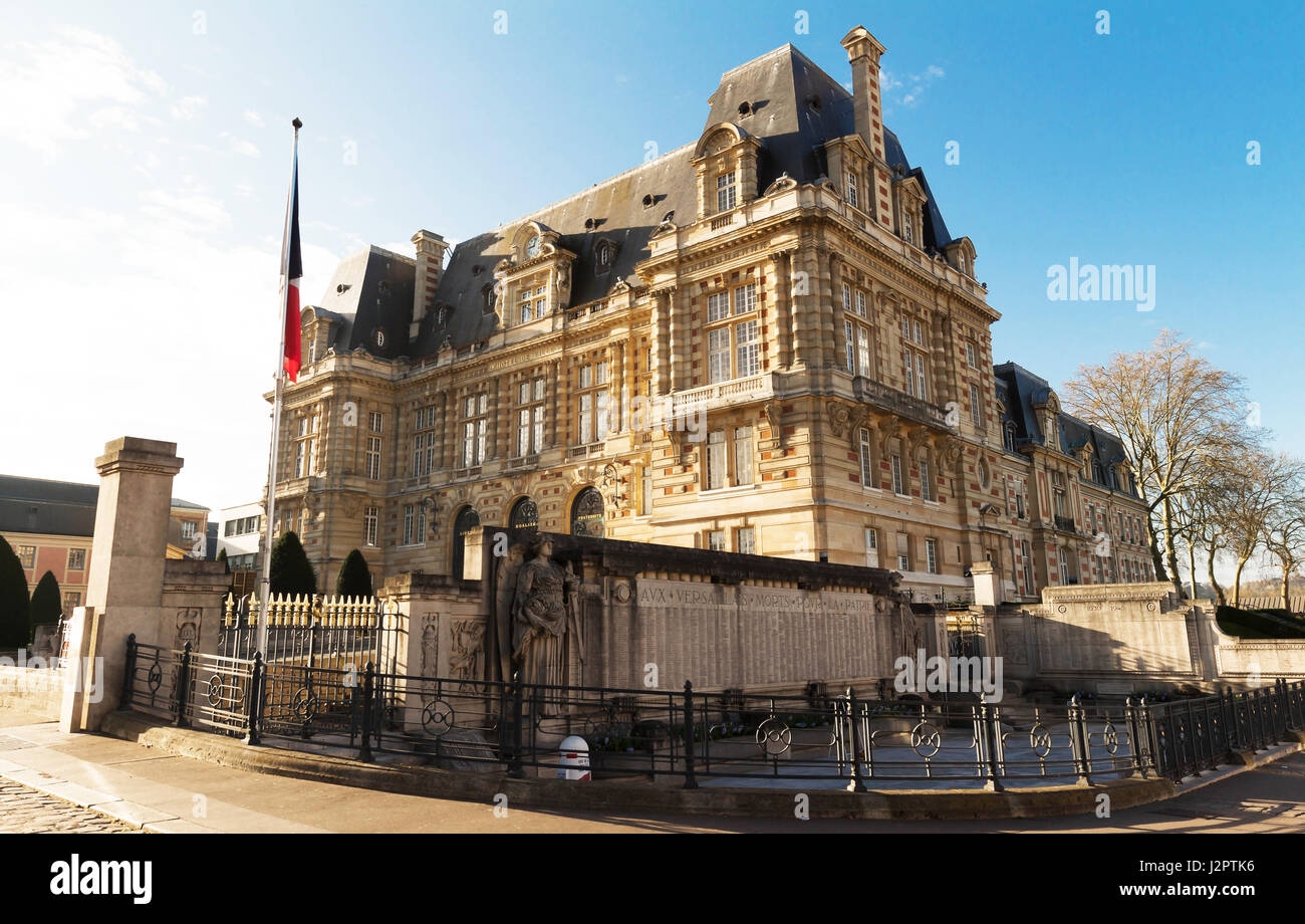 The town hall of Versailles city - France Stock Photo - Alamy