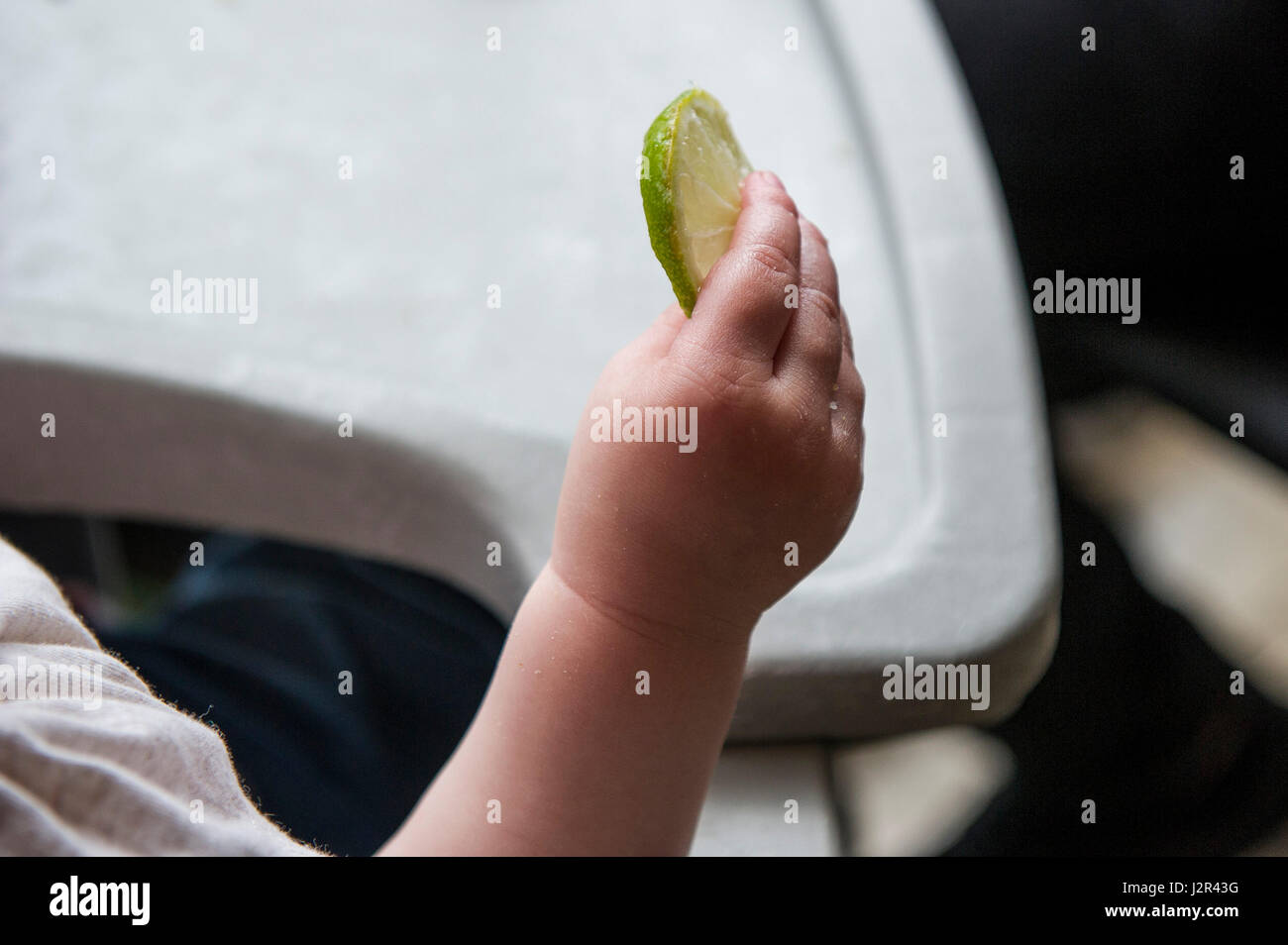 Family; Eating out; Meal; Child; Toddler Stock Photo