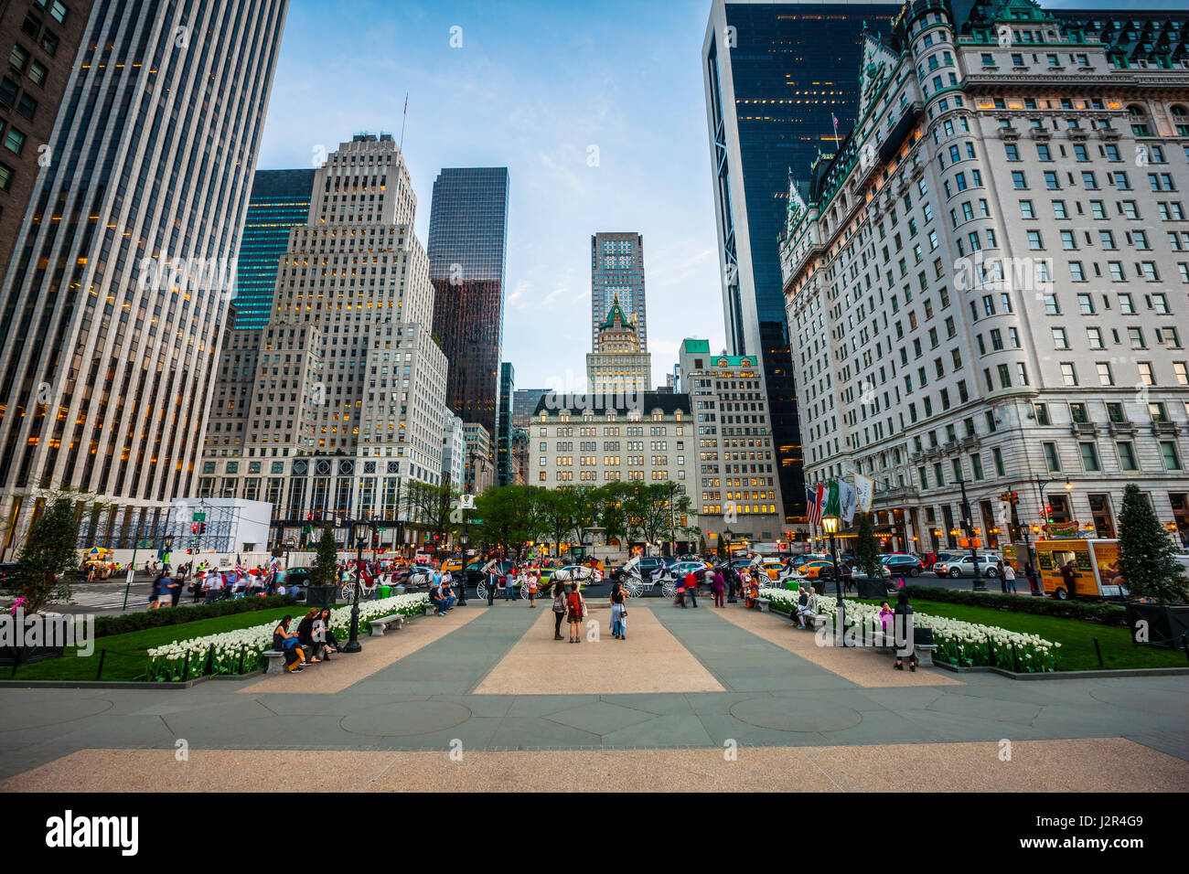 Grand Army Plaza, Manhattan, New York City Stock Photo