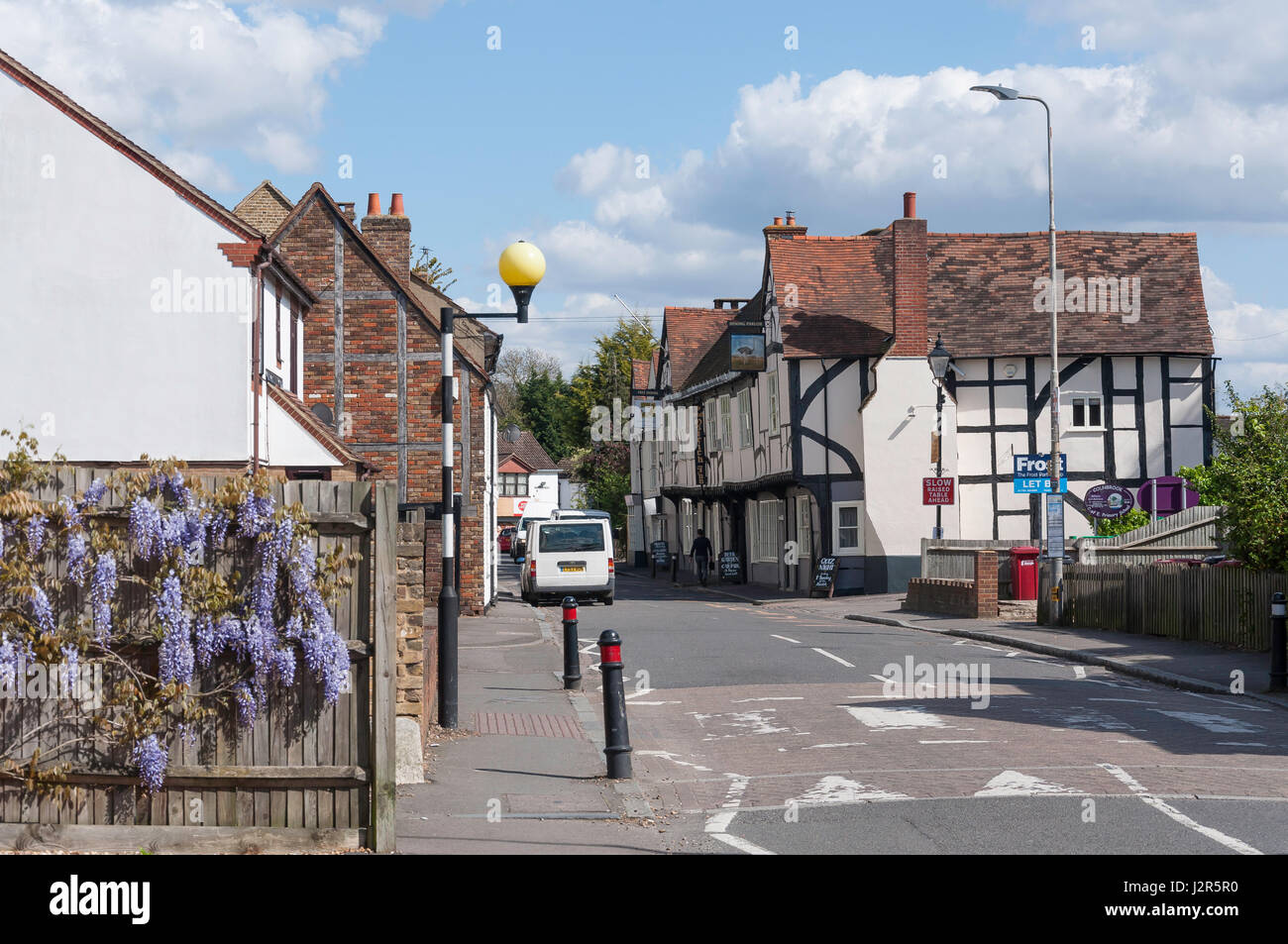 12th Century Ostrich Inn, High Street, Colnbrook, Berkshire, England