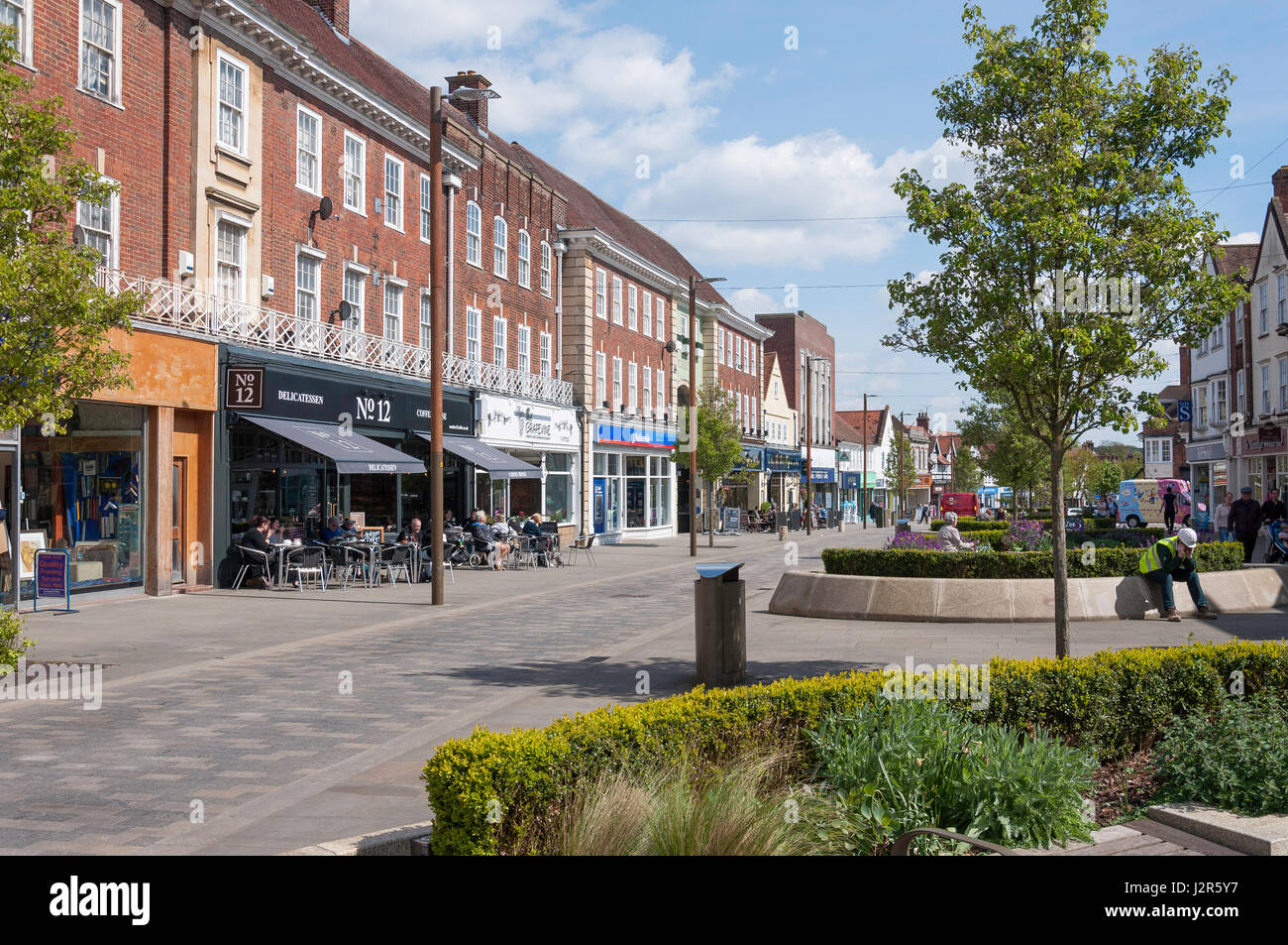 Leys Avenue, Letchworth Garden City, Hertfordshire, England, United Kingdom Stock Photo Alamy
