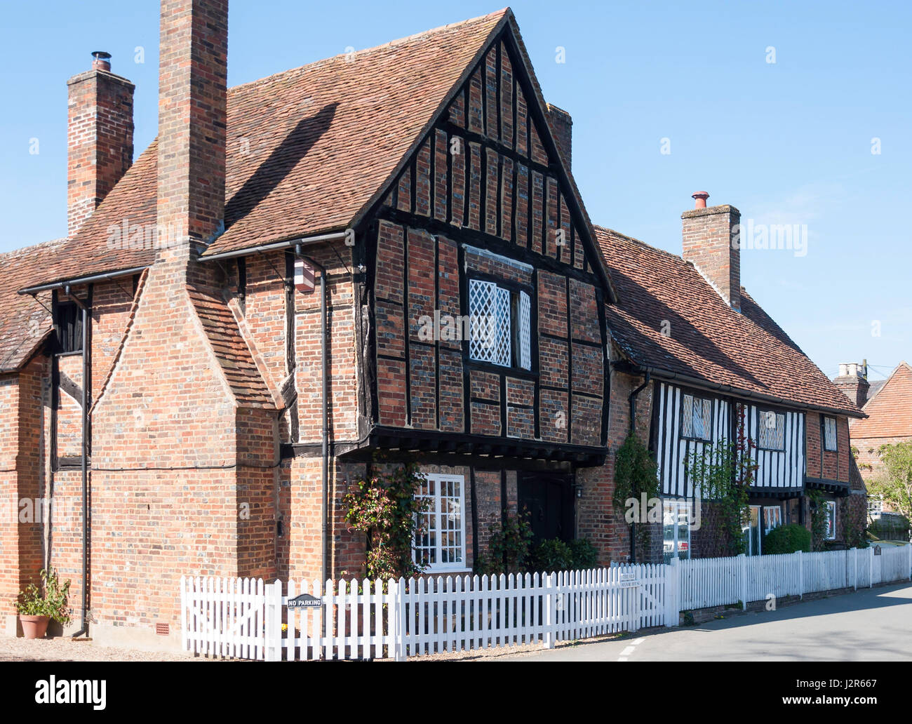 The Manor House, Stocks Road, Aldbury, Hertfordshire, England, United Kingdom Stock Photo