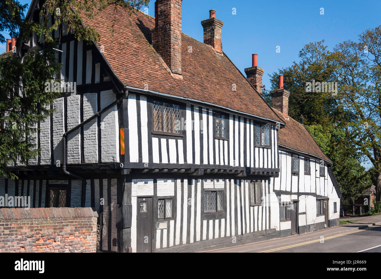 Period timberframed house, High Street, Northchurch, Hertfordshire