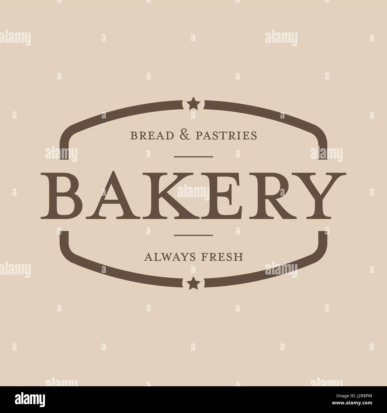 Bakery Stock Vector Images - Alamy