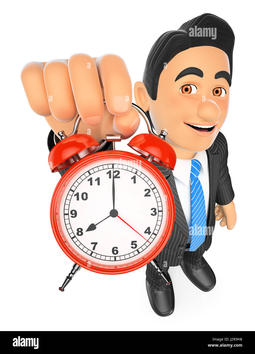 Human alarm clock Cut Out Stock Images & Pictures Alamy