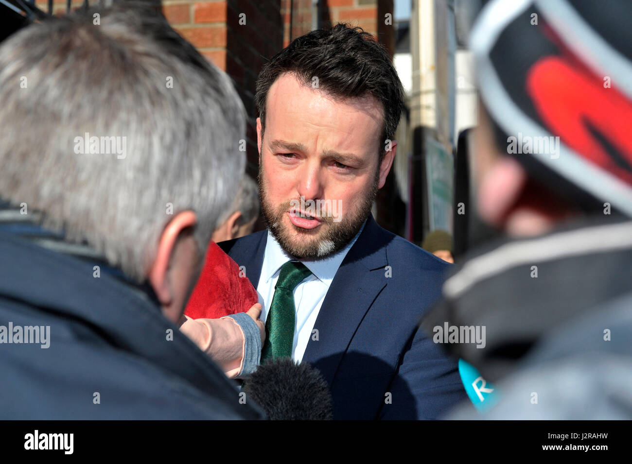 Colum Eastwood, MLA and leader of the SDLP in Northern Ireland. Stock Photo