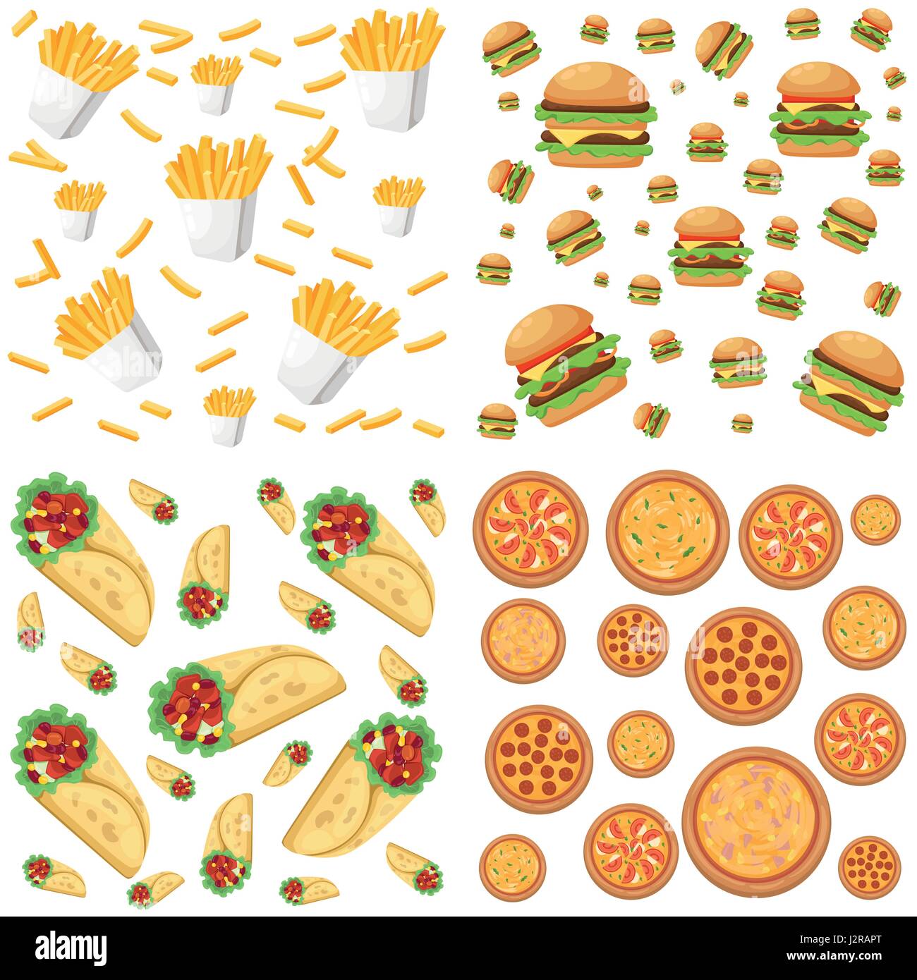 Background For Burger Poster