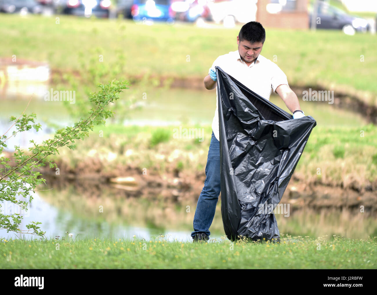 Joint Base AnacostiaBolling held a spring basewide cleanup April 21