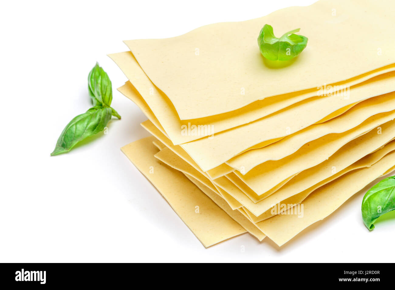 dried uncooked lasagna pasta sheets Stock Photo Alamy