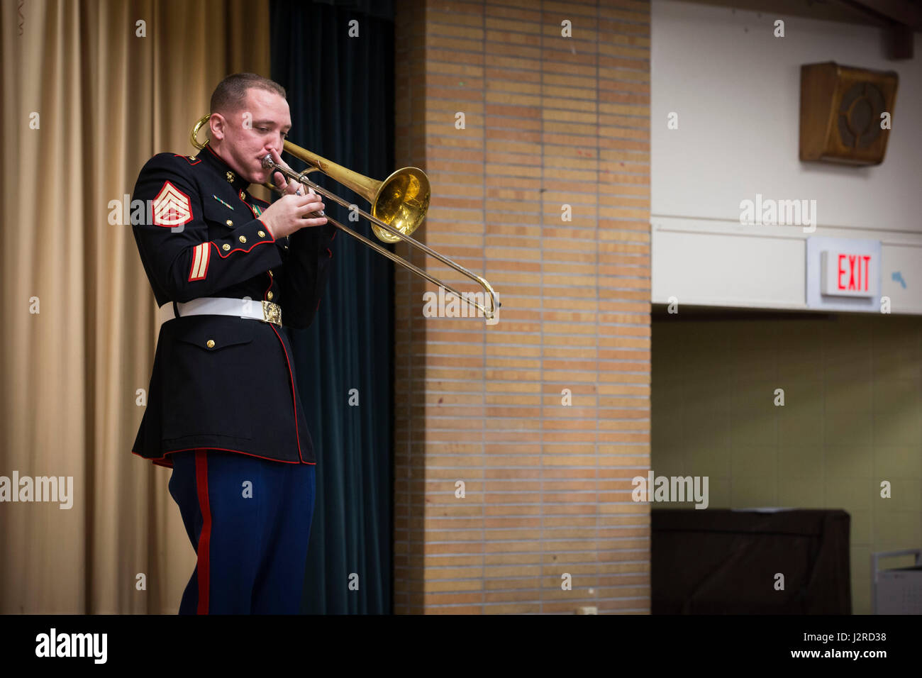 U.S. Marine Corps SSgt. Justin Holroyd, small assemble leader, Quantico