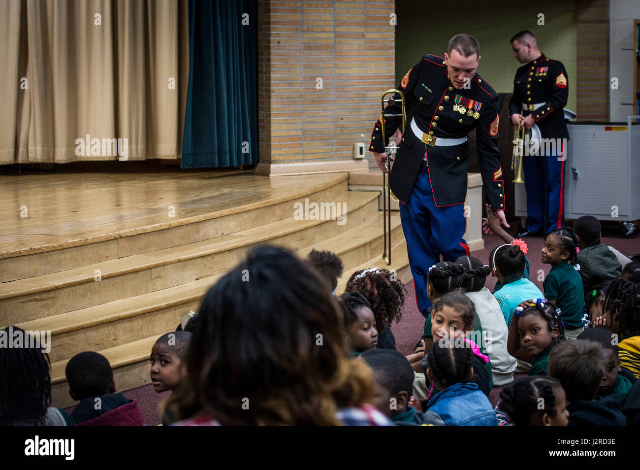 U.S. Marine Corps SSgt. Justin Holroyd, small assemble leader, Quantico