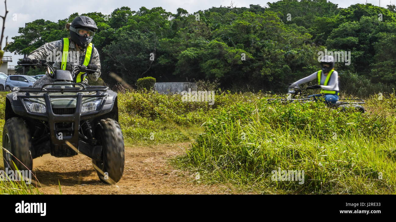 18th Security Forces Squadron personnel train on all-terrain vehicles ...