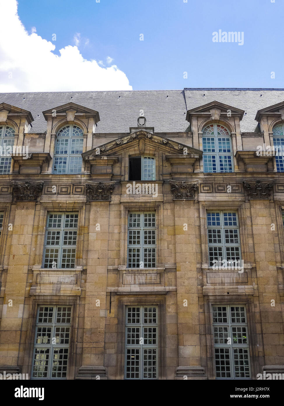 Musee Carnavalet, in the Marais neighborhood of Paris, France Stock Photo