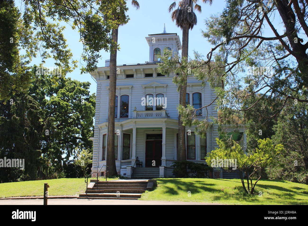 Stretzel-Muir House, home of John Muir, built 1883, Martinez, California Stock Photo