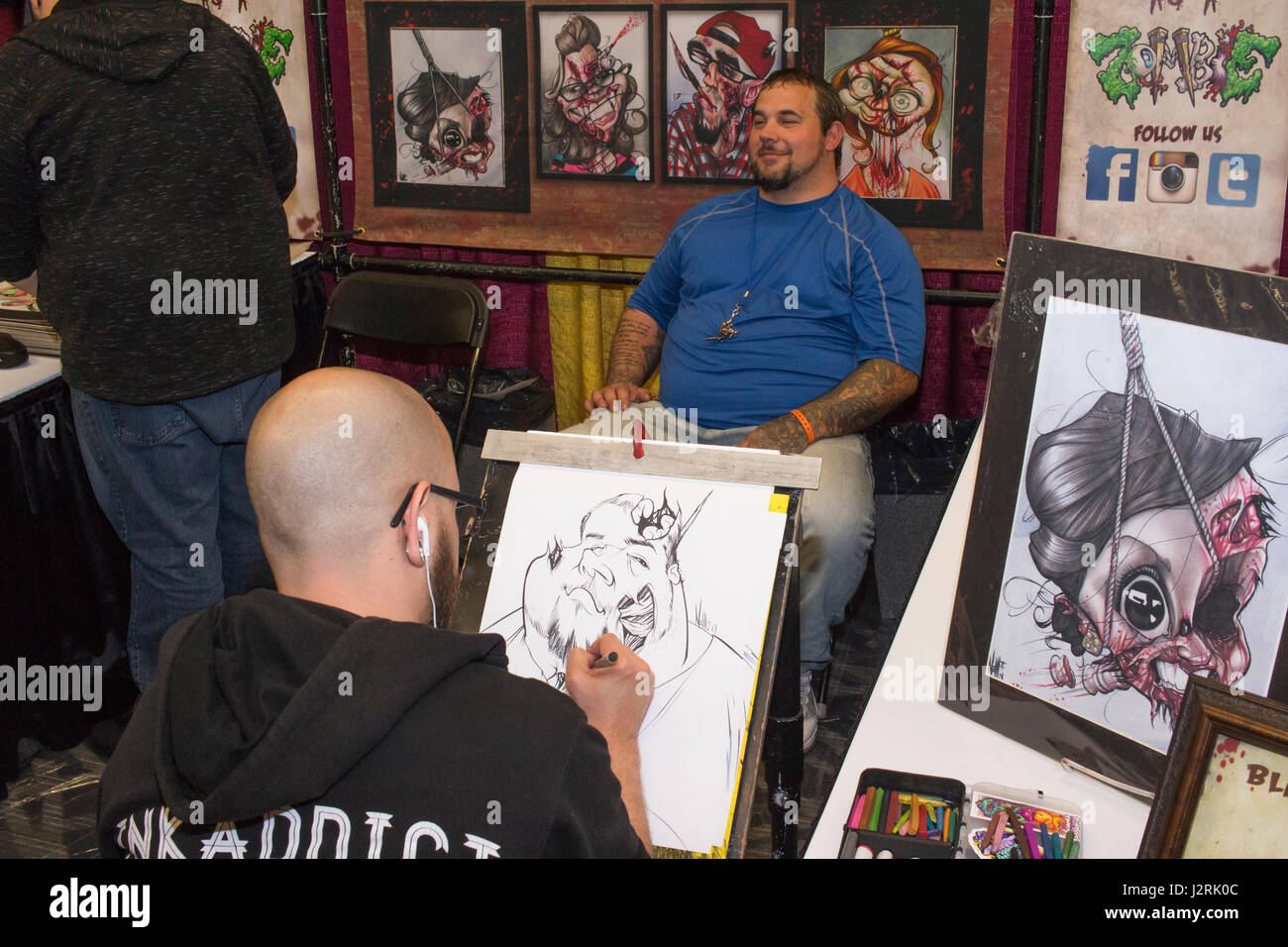 Hell City Tattoo Festival Stock Photo Alamy