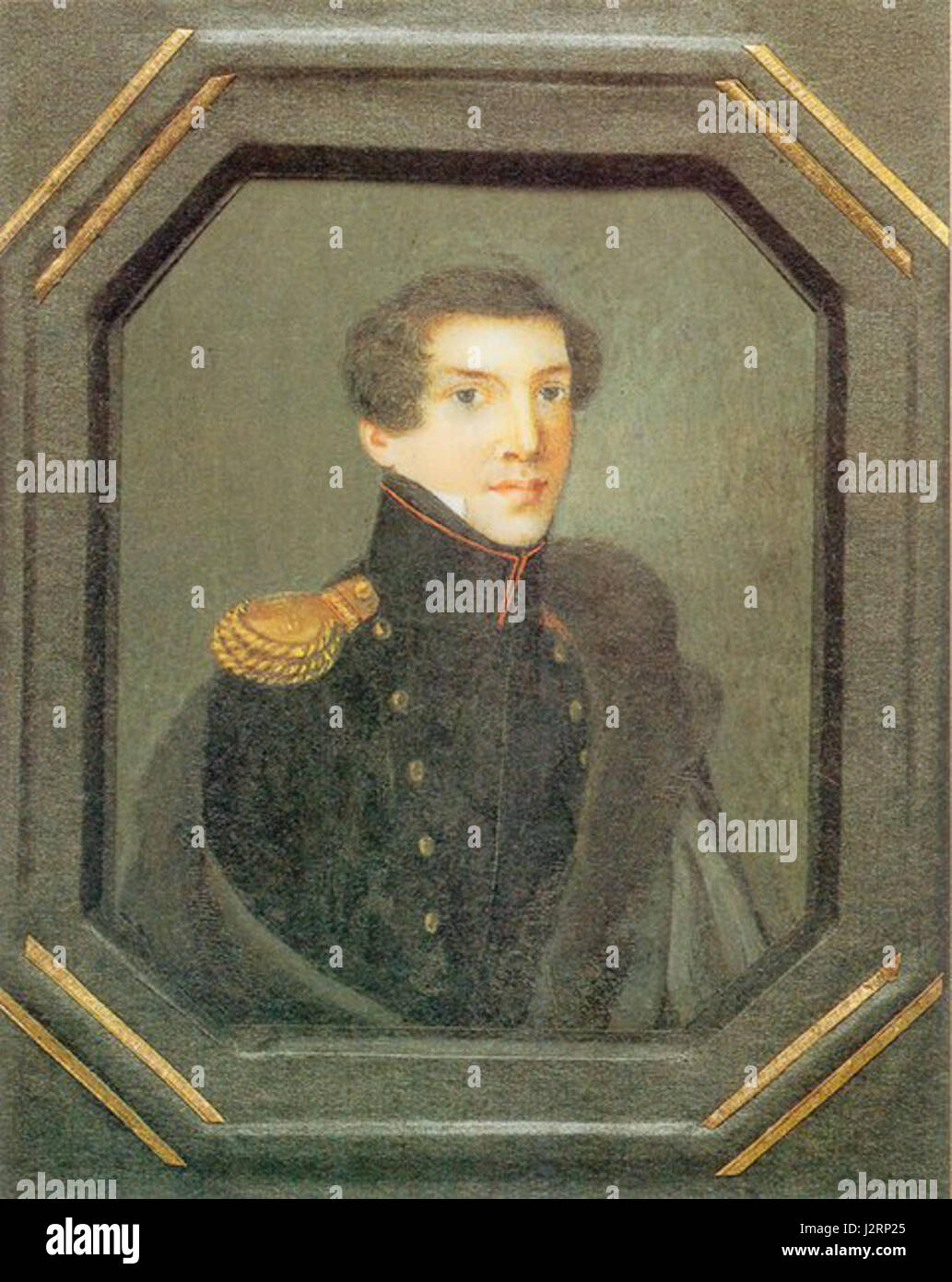 Prince Alexander Nikolaevich Vyazemsky, 1820s Stock Photo