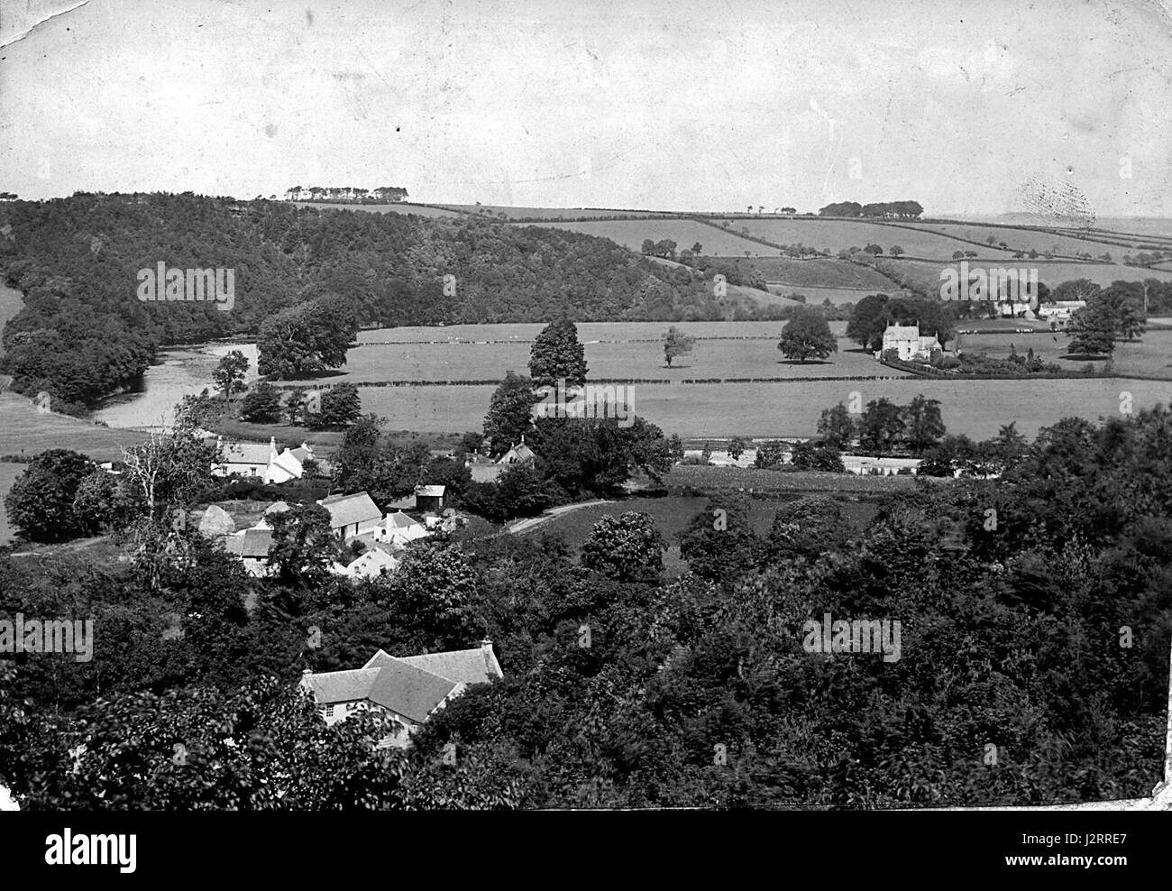 A view of Stair from Dalmore House Stock Photo Alamy