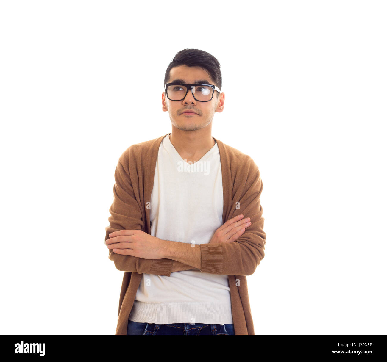 Man in glasses hires stock photography and images Alamy