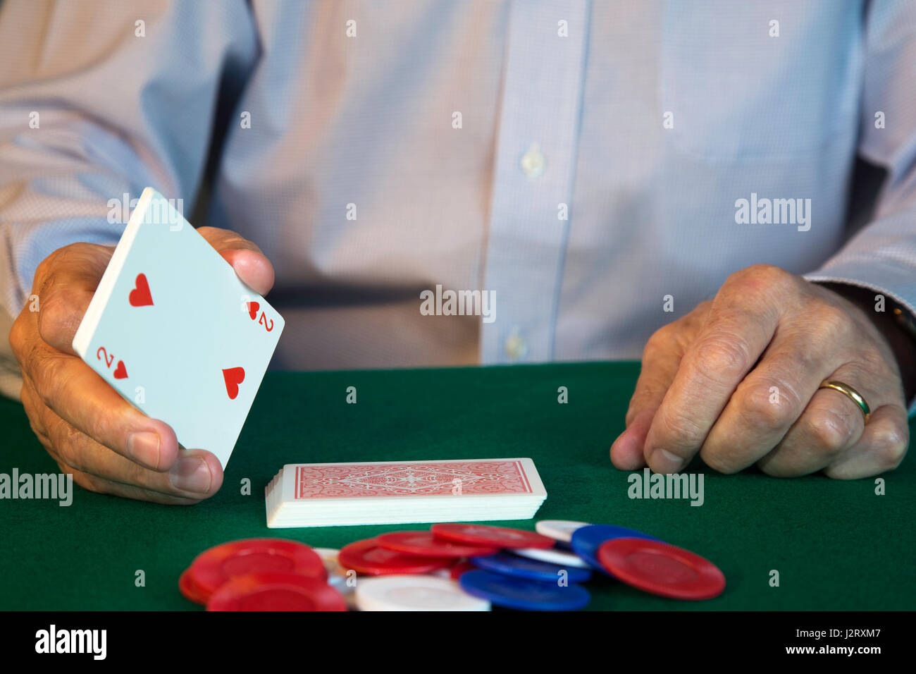 Poker game man hires stock photography and images Alamy