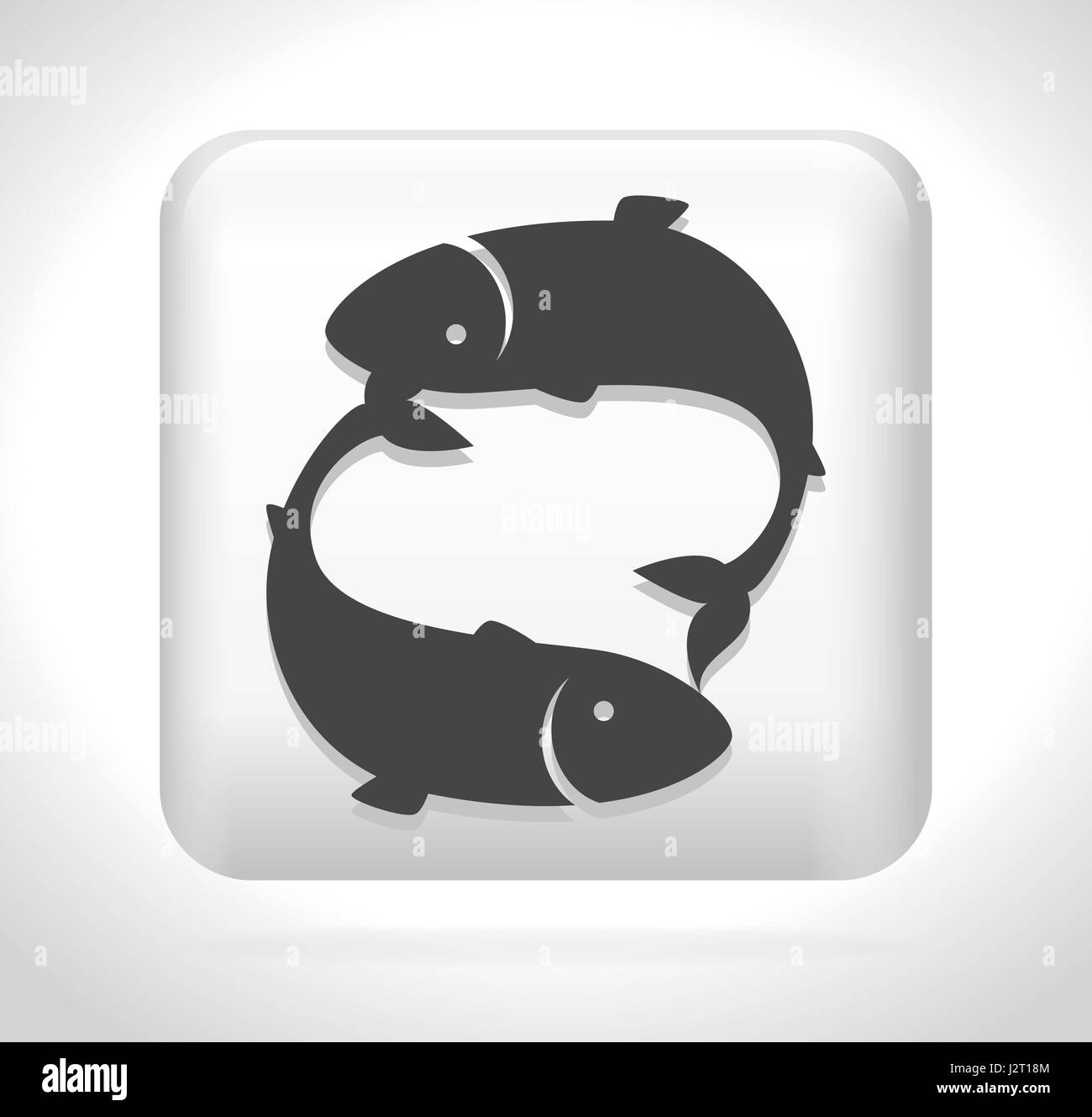 fish silhouette sea food menu Stock Vector Image & Art - Alamy