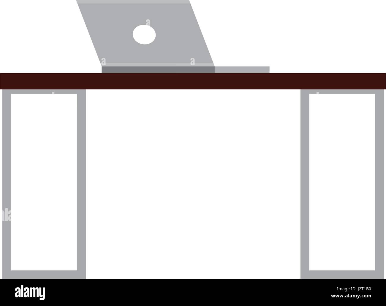 office workplace isolated icon Stock Vector Image & Art - Alamy
