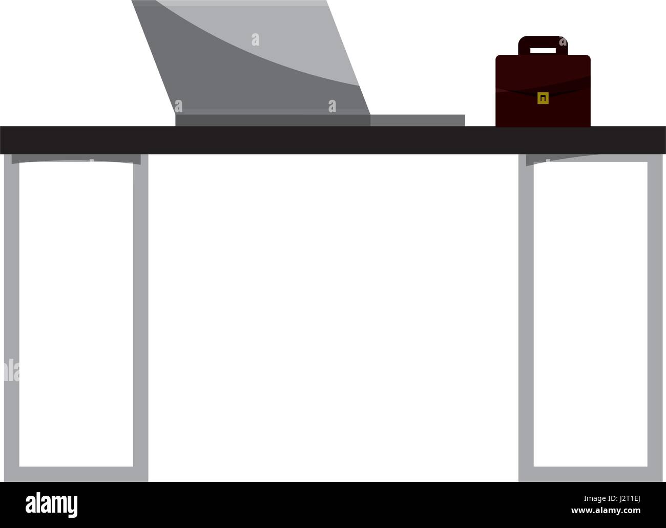 office workplace isolated icon Stock Vector Image & Art - Alamy