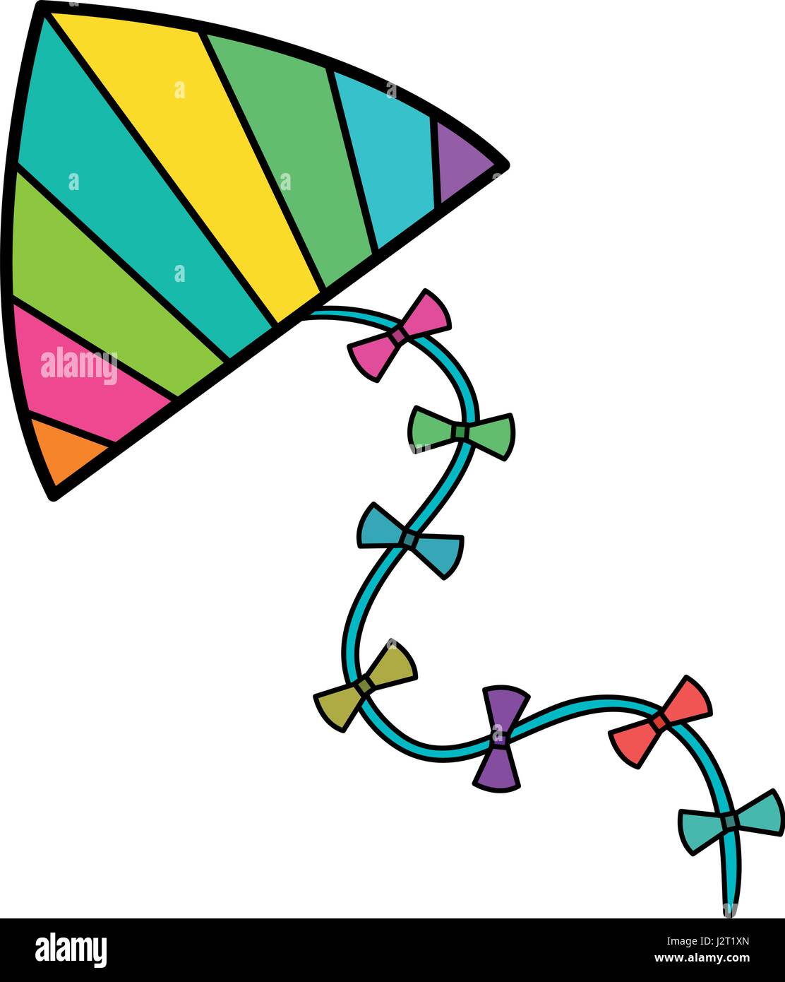 kite flying isolated icon Stock Vector Image & Art - Alamy