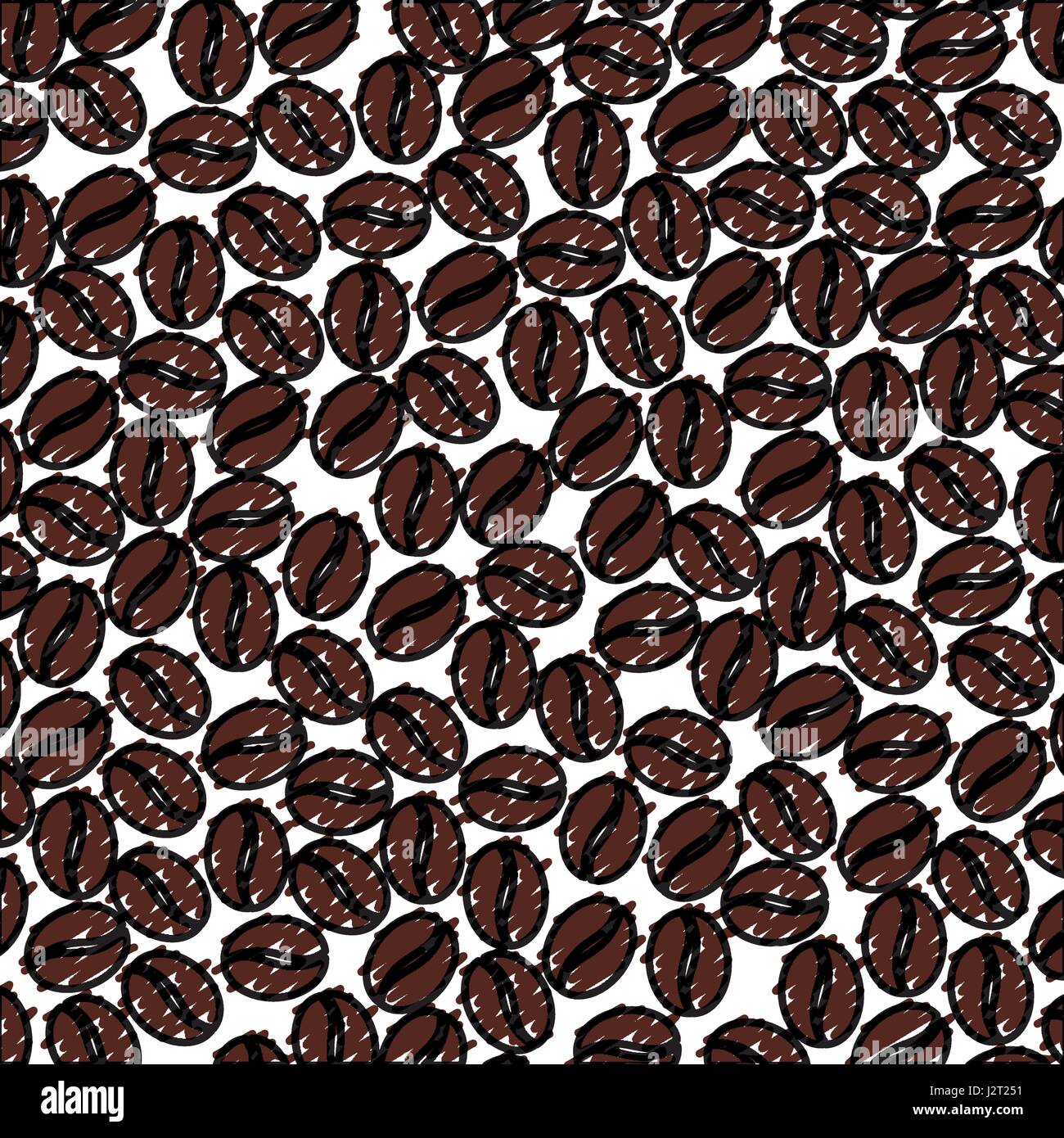 coffee grains isolated icon Stock Vector Image & Art - Alamy