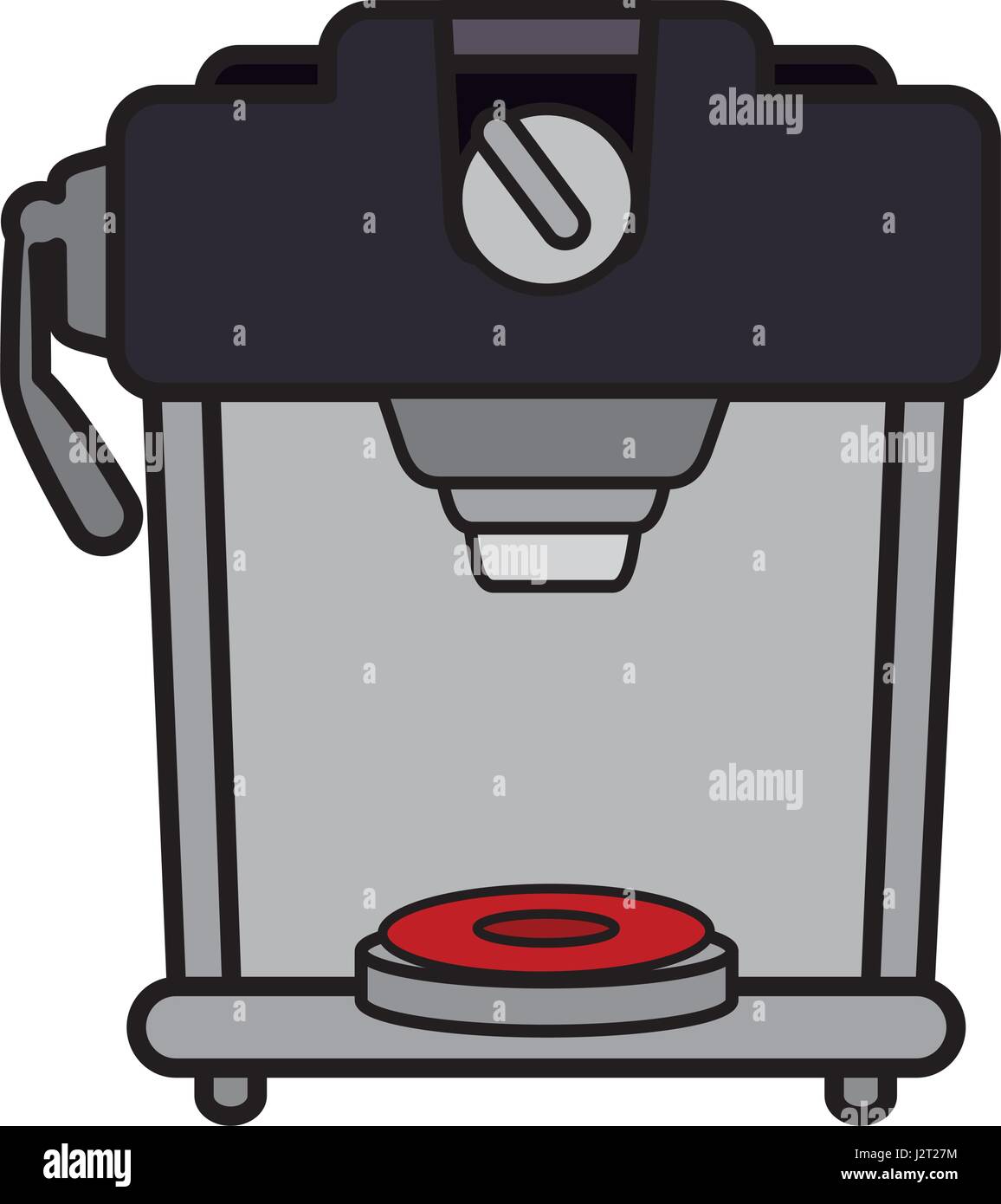 coffee machine isolated icon Stock Vector Image & Art - Alamy