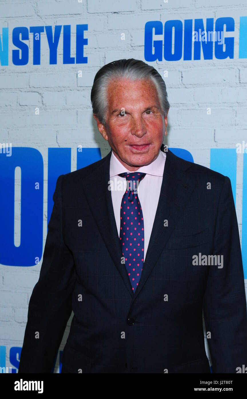 World premiere of 'Going in Style' at the SVA Theater Featuring: George ...