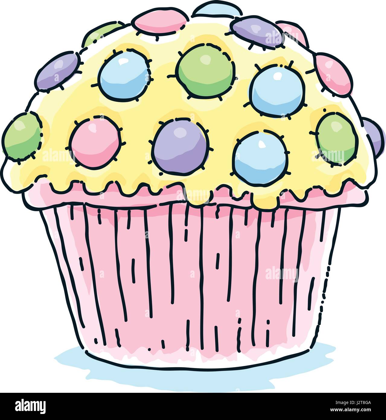 Iced candy Stock Vector Images - Alamy