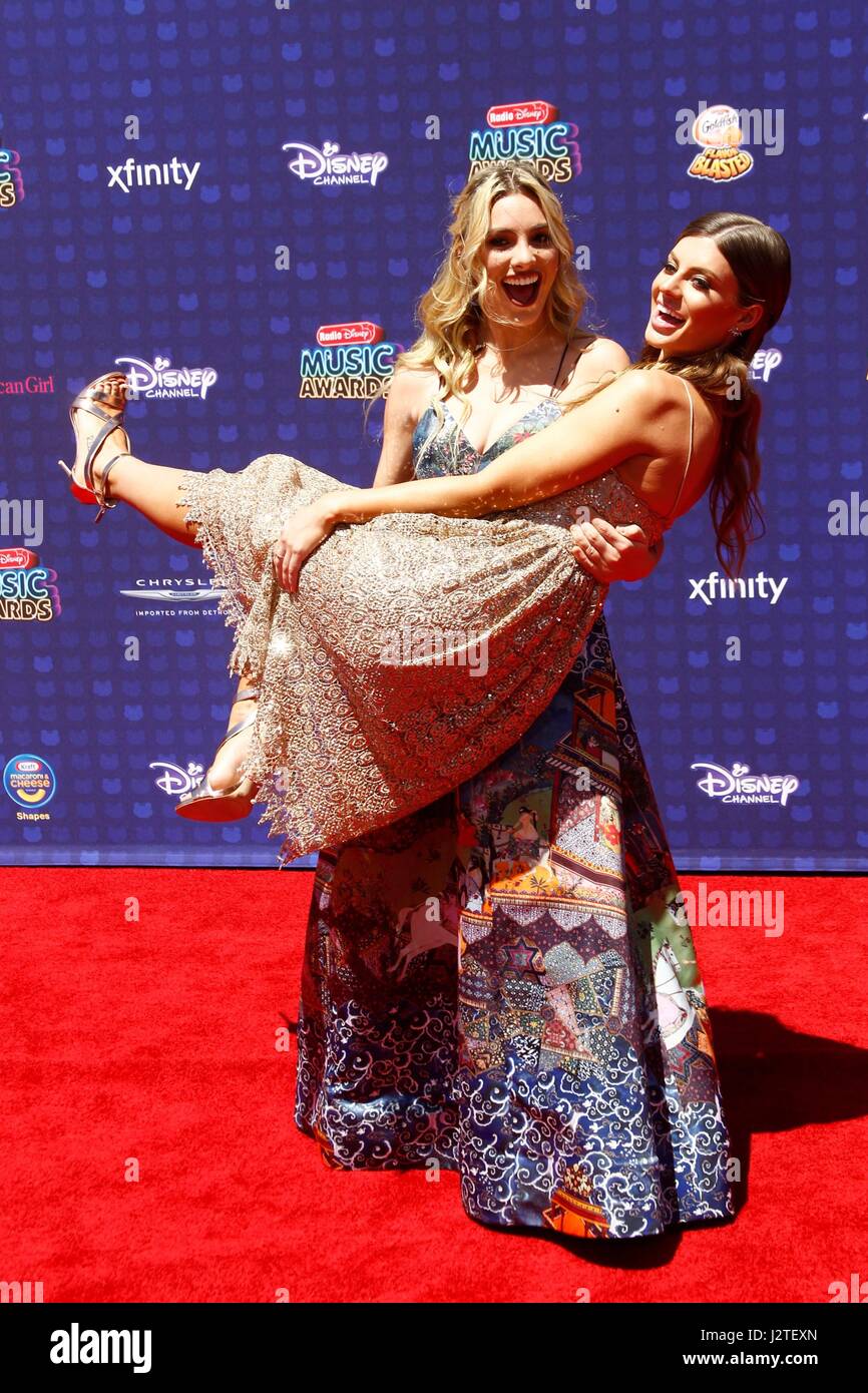 Lele Pons, Hannah Stocking at arrivals for Radio Disney Music Awards