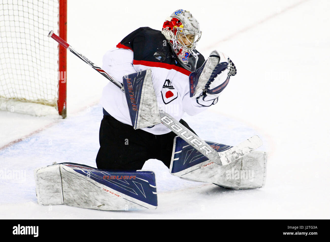 Belfast, Great Britain. 28th Apr, 2017. Takuto Onoda (JPN) Ice Hockey