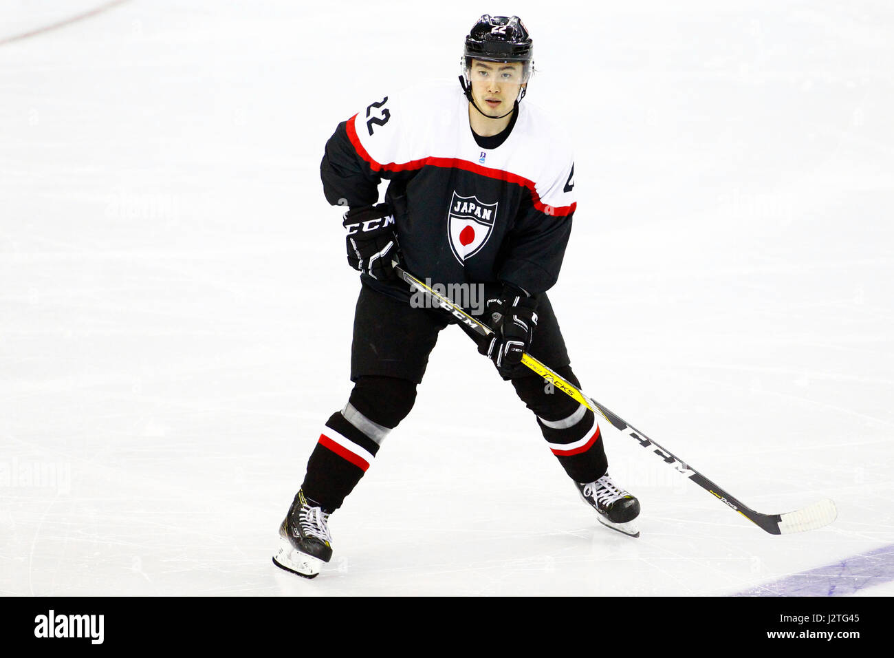 Belfast, Great Britain. 29th Apr, 2017. Goshi Kumagai (JPN) Ice Hockey