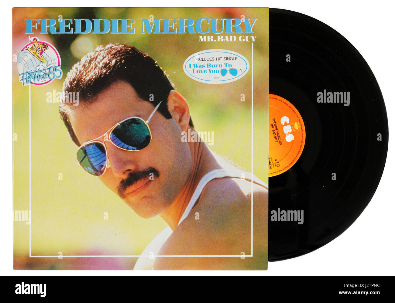 Freddie Mercury Mr Bad Guy album Stock Photo Alamy