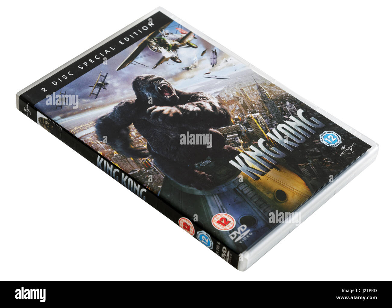 King Kong DVD - the 2005 Peter Jackson version Stock Photo