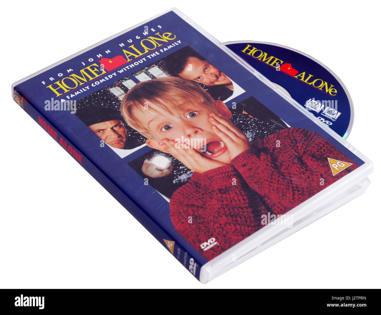 Home Alone DVD Stock Photo