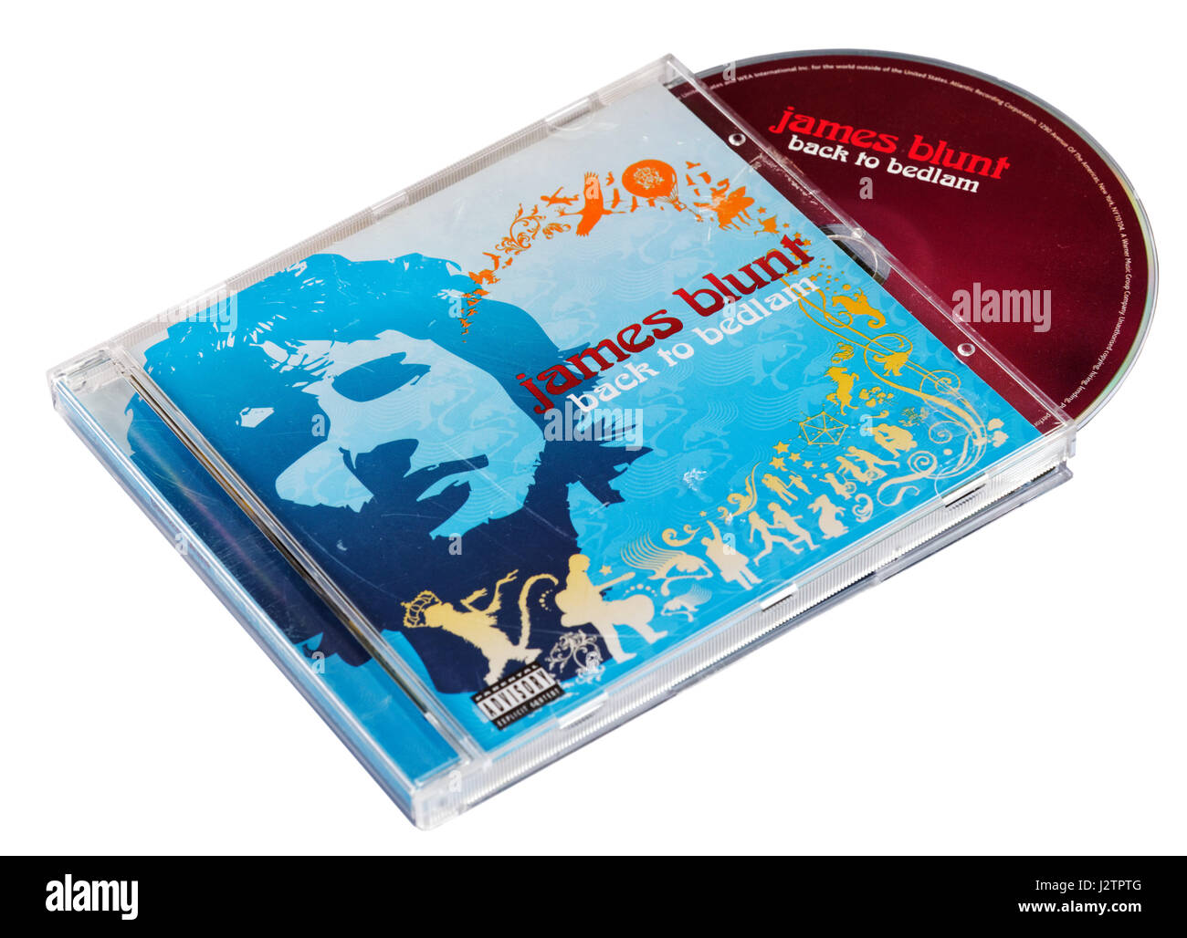 james blunt back to bedlam album about