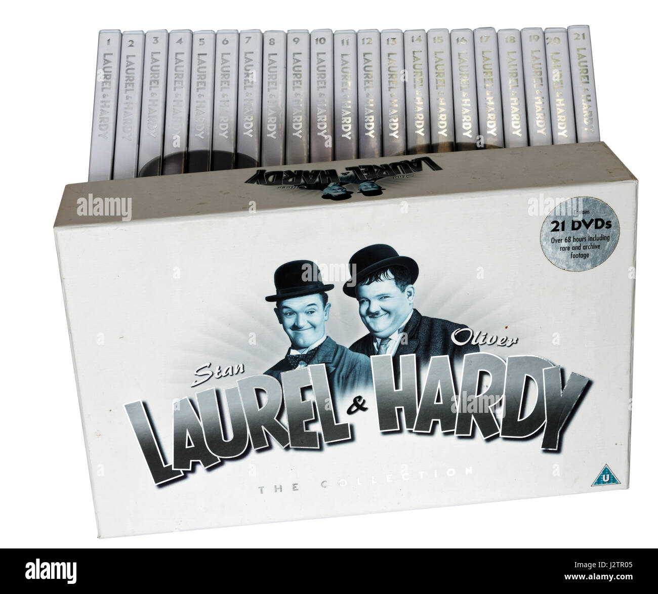 Laurel and Hardy Complete Collection DVD Box Set Stock Photo - Alamy