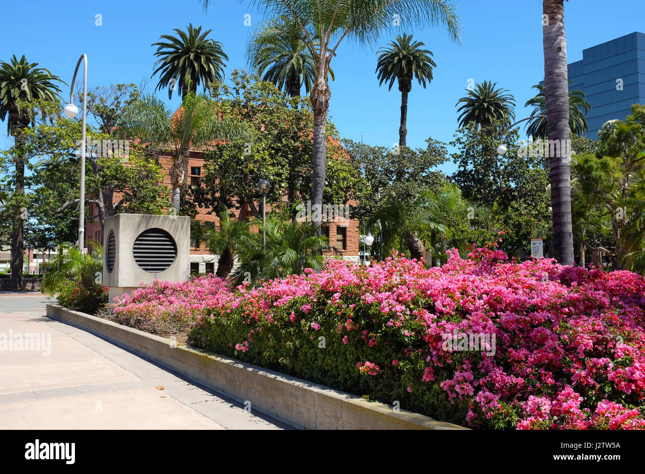 SANTA ANA, CA APRIL 30, 2017 Orange County Civic Center Plaza. The