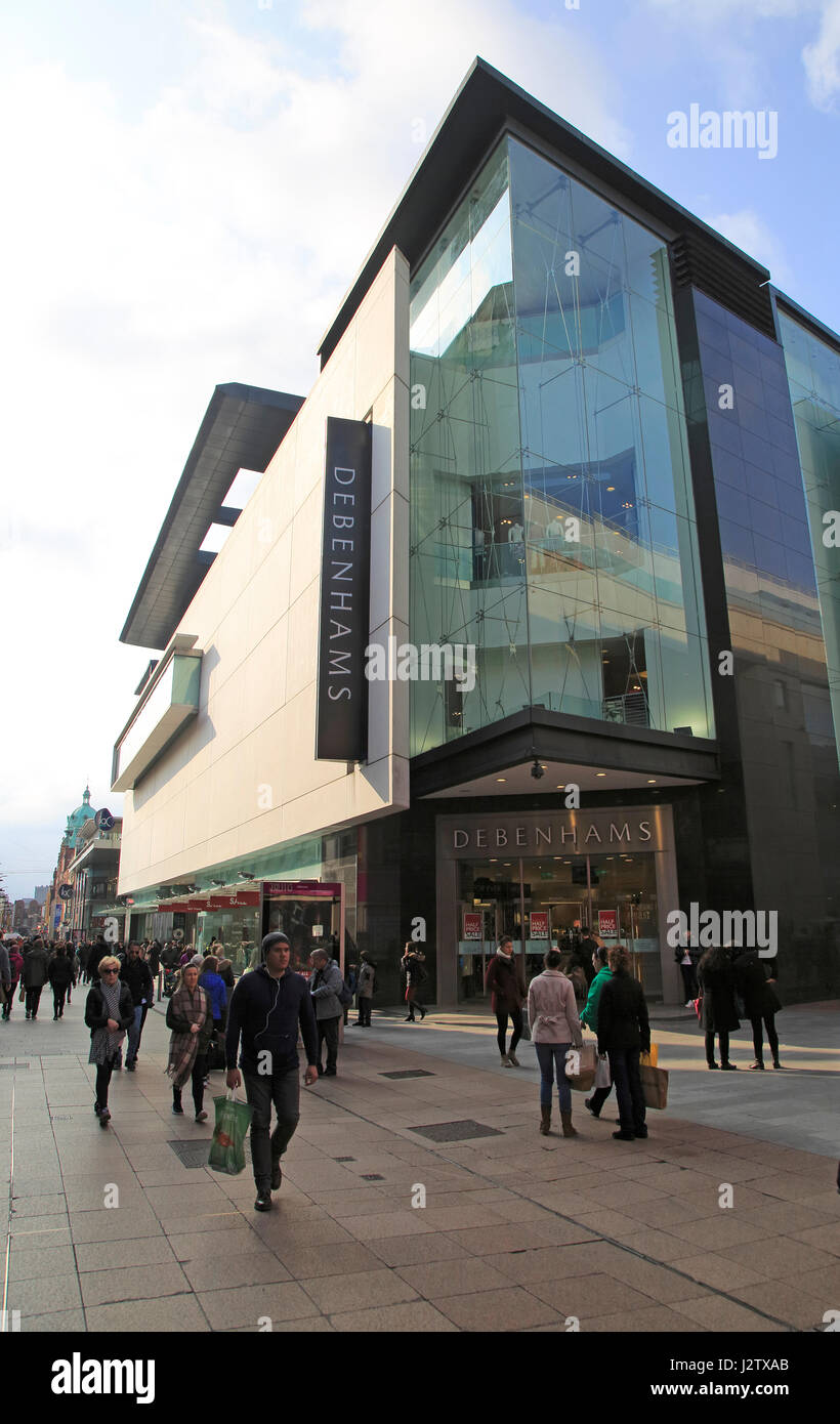 Shopping Henry Street Dublin Republic Of Ireland High Resolution Stock  Photography and Images - Alamy